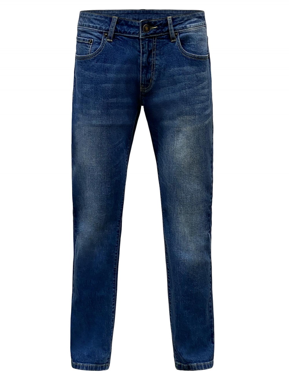 Jeans JSM315 stretch straight fit - med.blue
