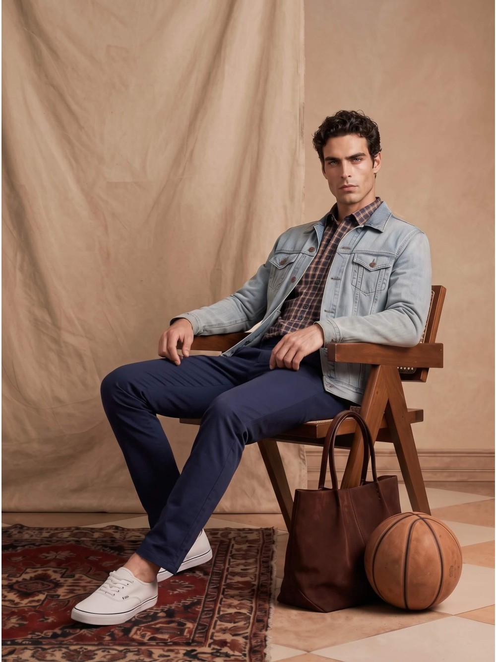 Pánská košile MOSTRA slim fit červená | GEAR