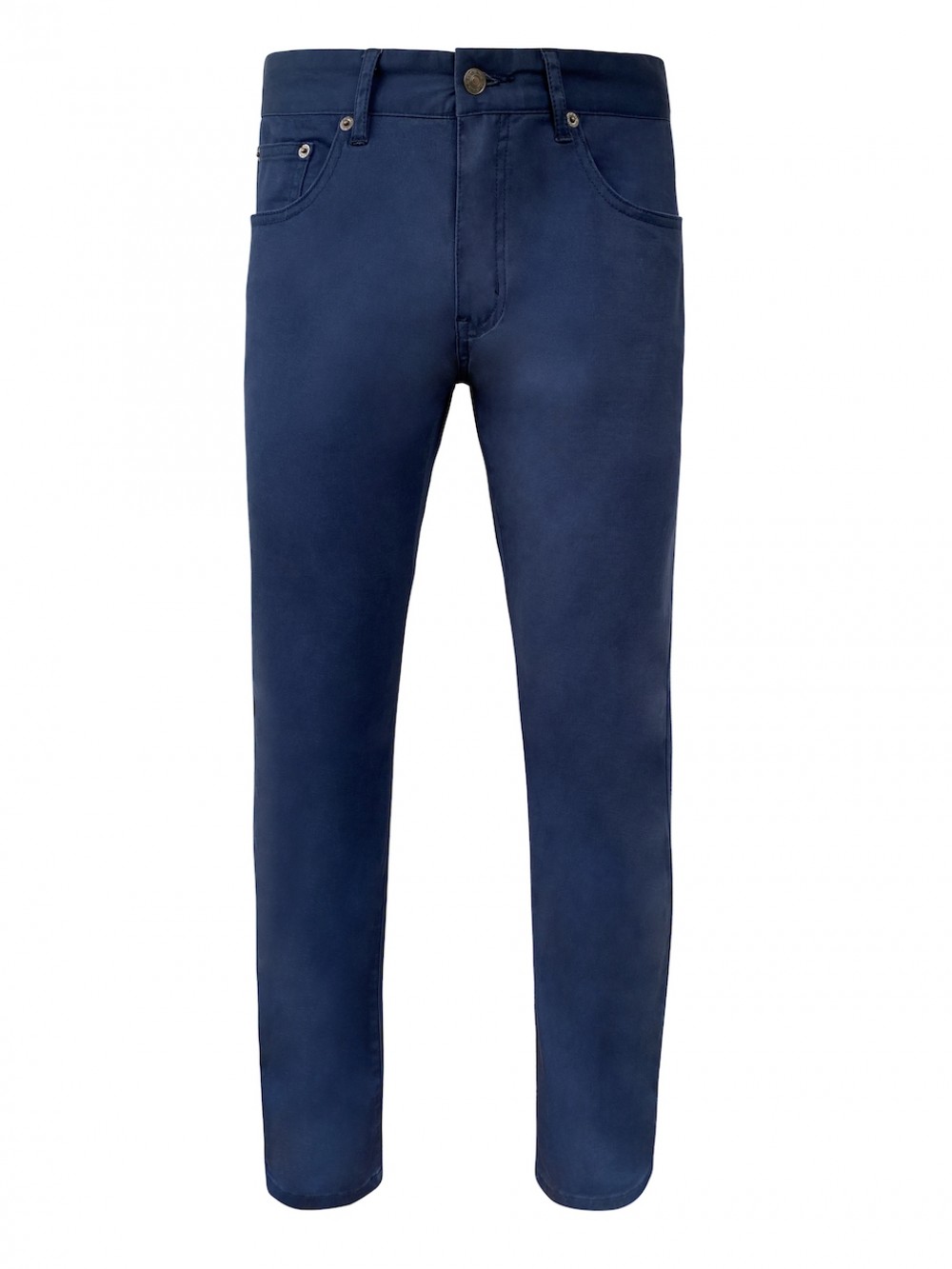 Pánské chino JSM309 slim fit modrá – 97 % bavlna + streč | GEAR