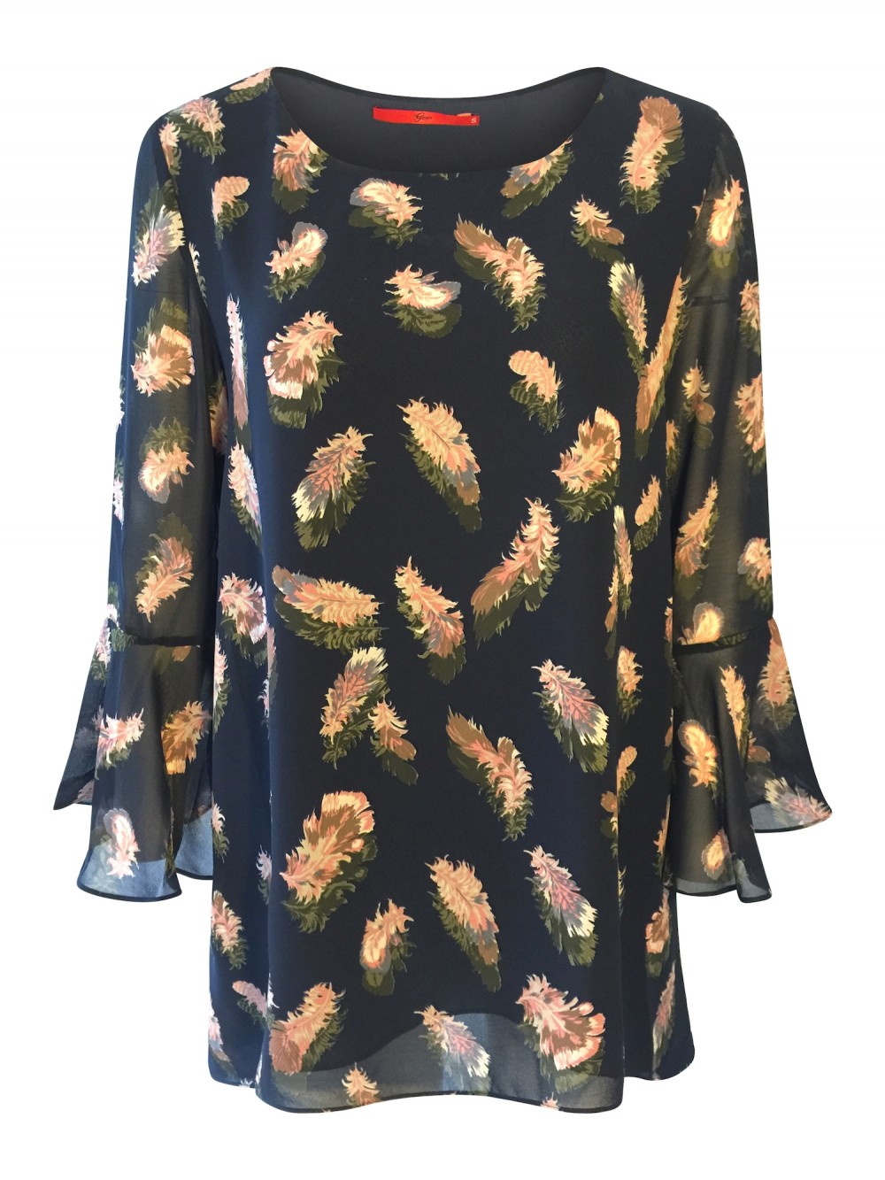 Dámská blůza FABIA tmavě modrá – elegantní, 100% polyester | GEAR