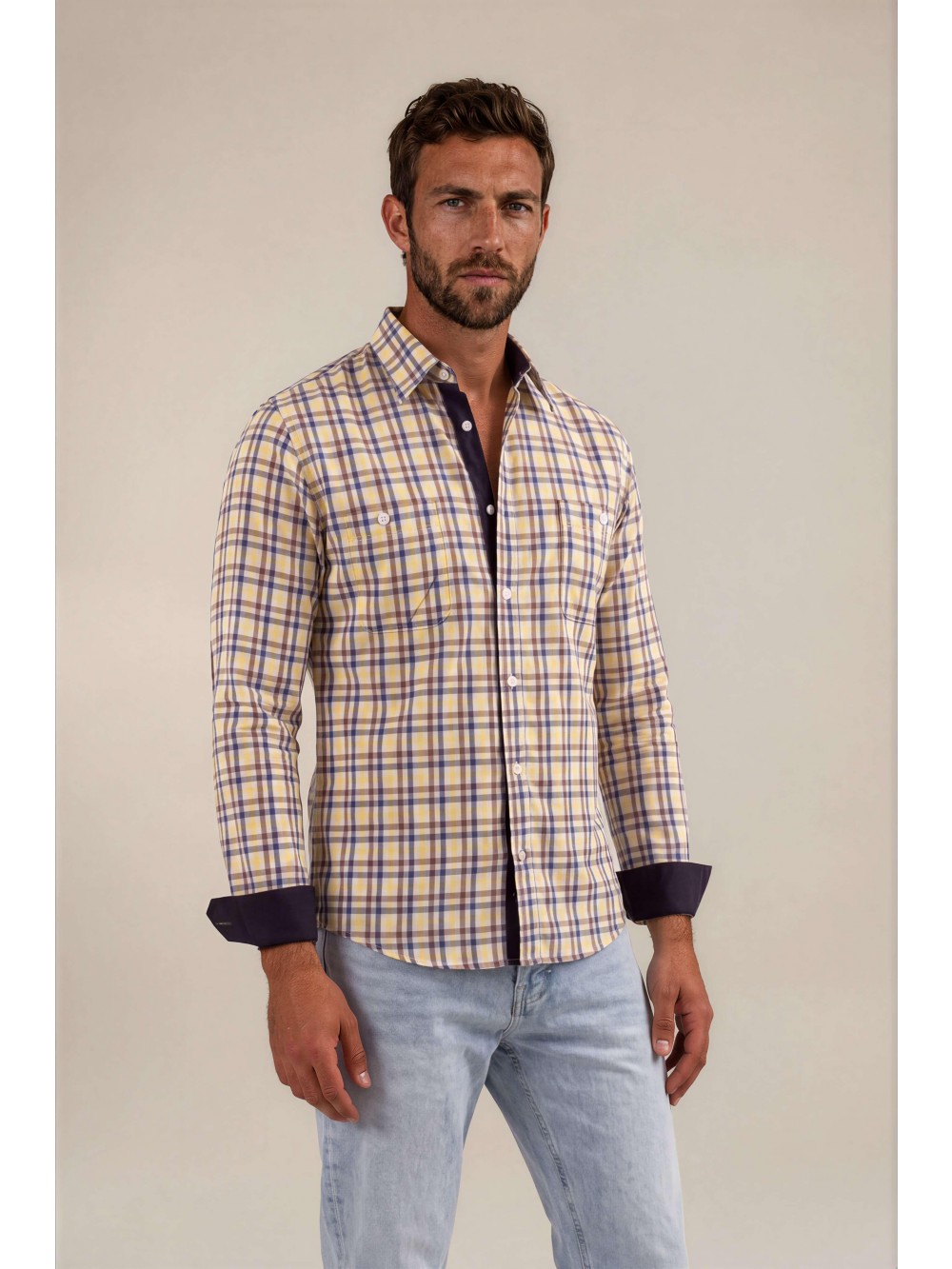 Mens shirt Izzy - White